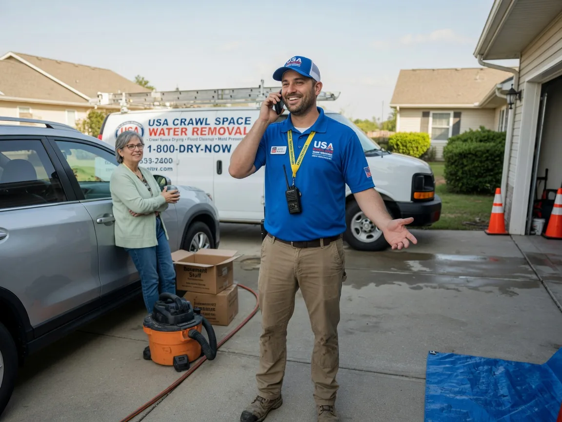 Crawl Space Water Removal Wellington, KS FAQs